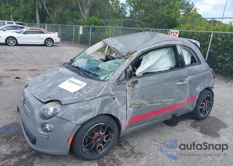 2015 Fiat 500 Ribelle из США, поврежденный, VIN 3C3CFFAR6FT678201